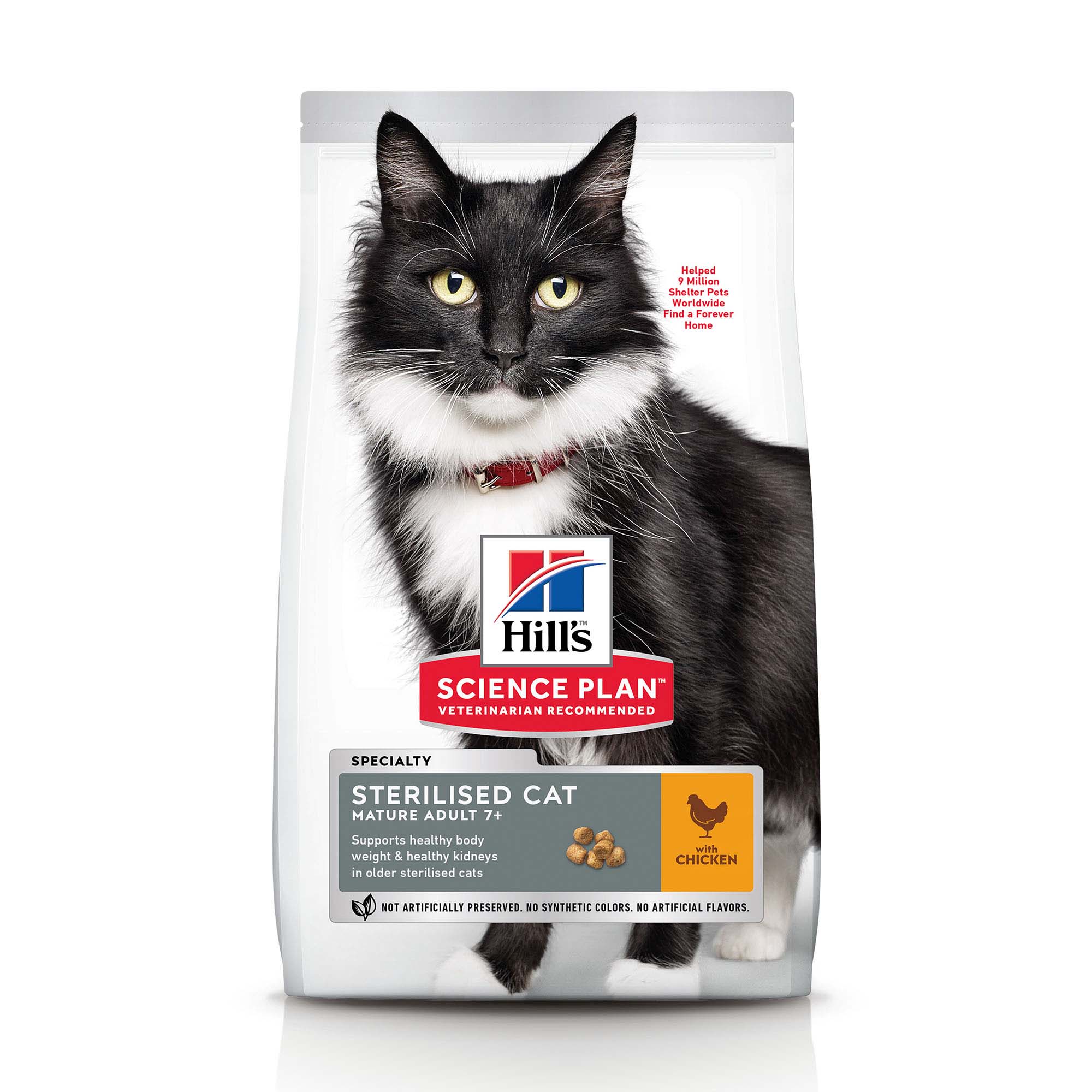 Hill's Science Plan Senior Sterilised - Kattenvoer - 1.5 Kilogram - kip