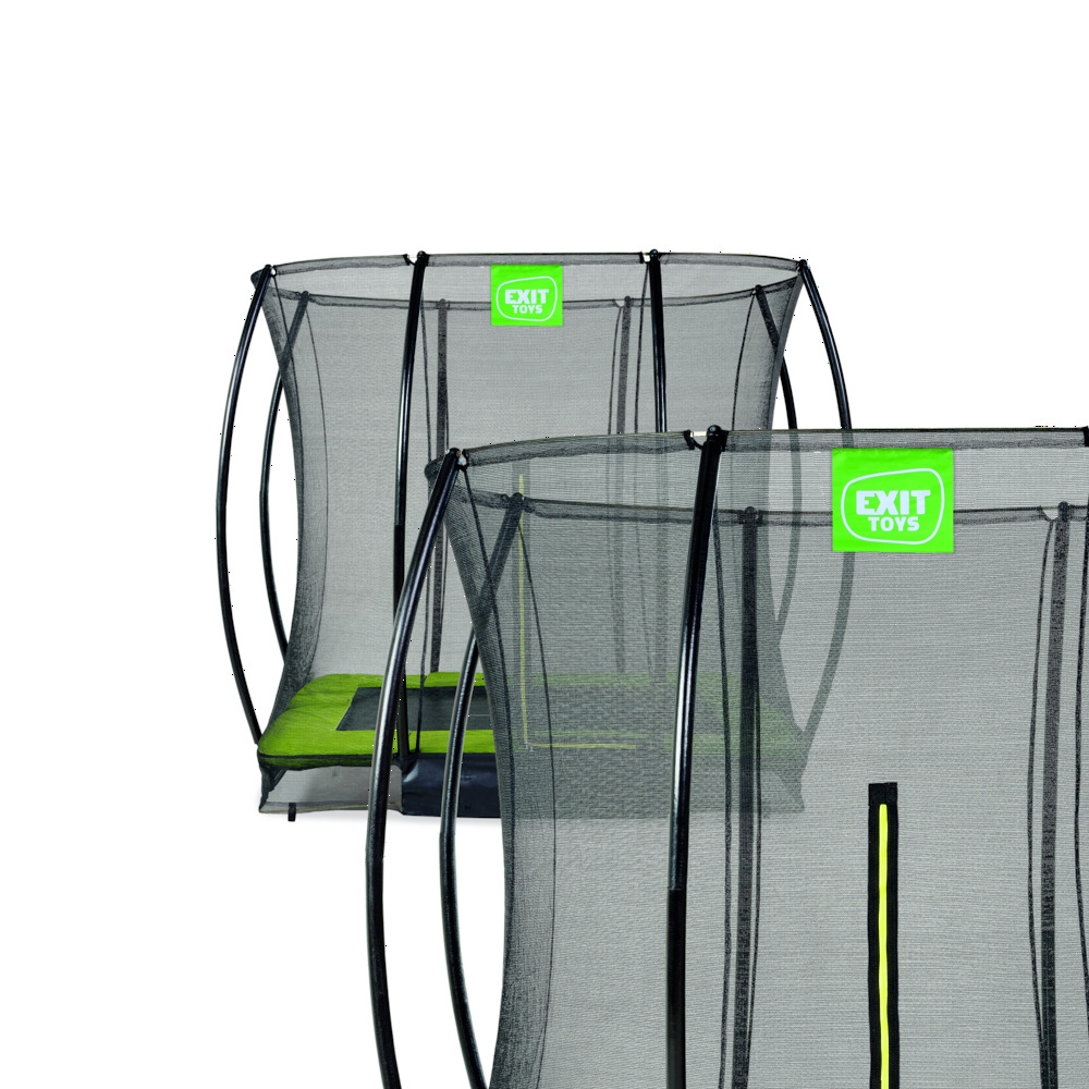 Exit Silhouette - Inground trampoline - Groen - 153x214 cm