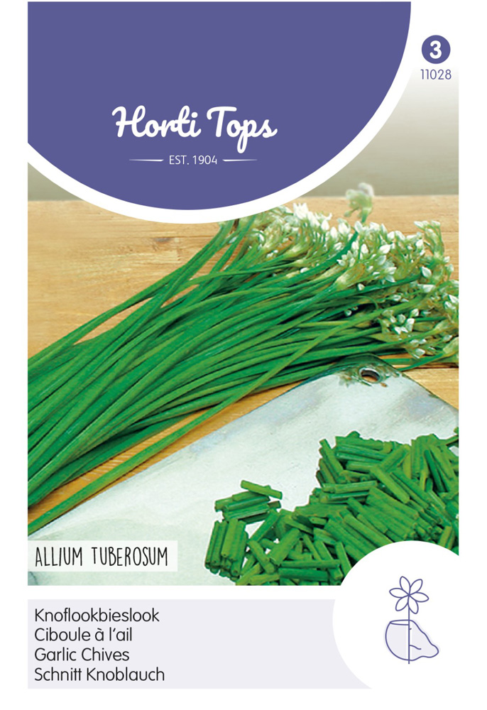Hortitops Chinese Bieslook Allium tuberosum Knoflook - Kruidenzaden
