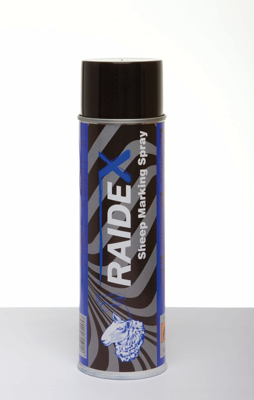 Raidex - Merkspray - 500 Milliliter - Blauw Raidex - Merkspray - 500 Milliliter - Blauw
