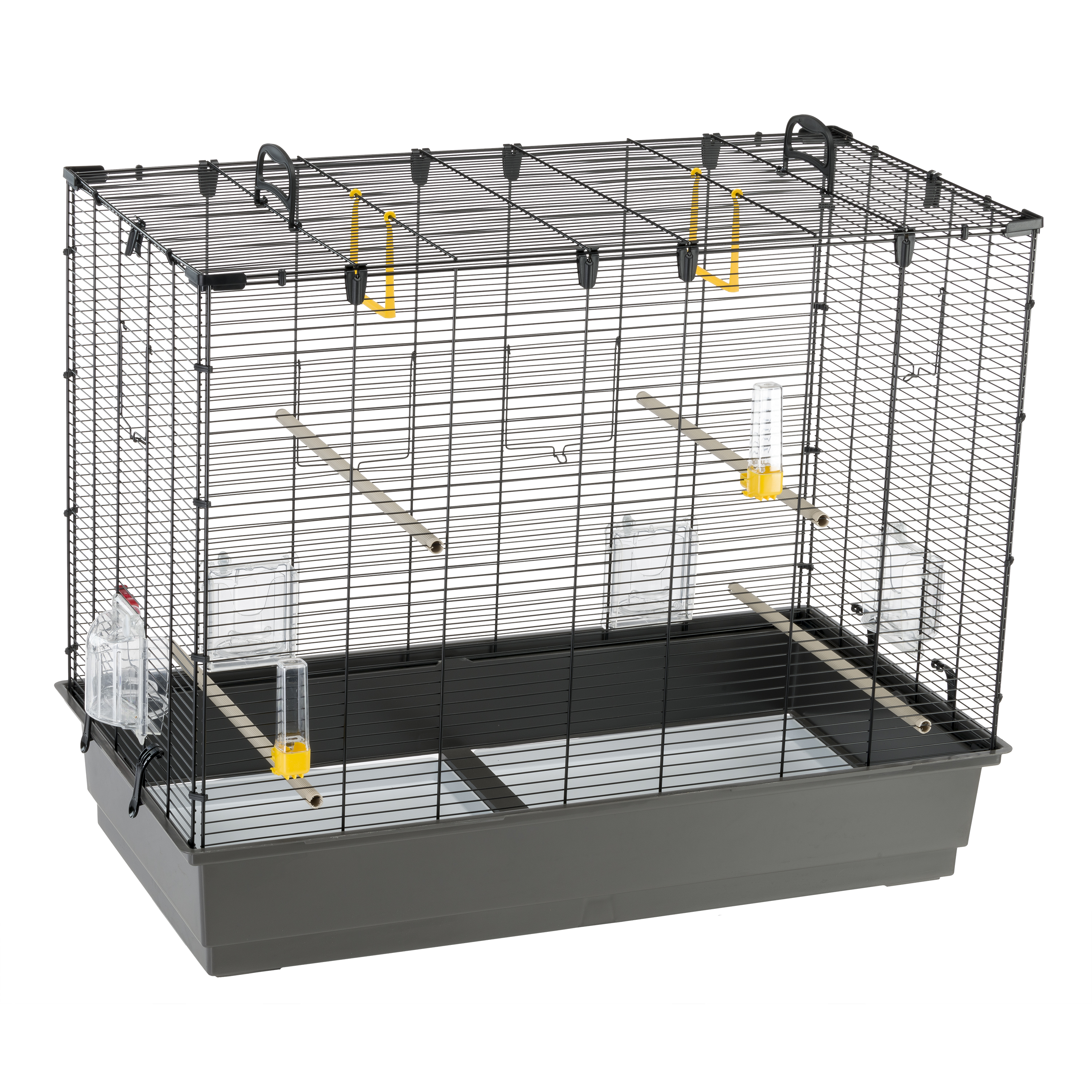 Ferplast Piano 6 - Vogelkooi - Zwart - 6 Ferplast Piano 6 - Vogelkooi - Zwart - 6