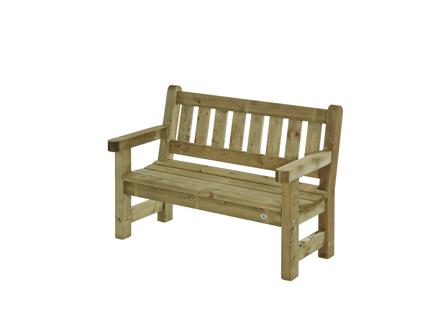 Talen Buitenmeubelen Parkbank Zeist - Bruin - 94x65x135 cm