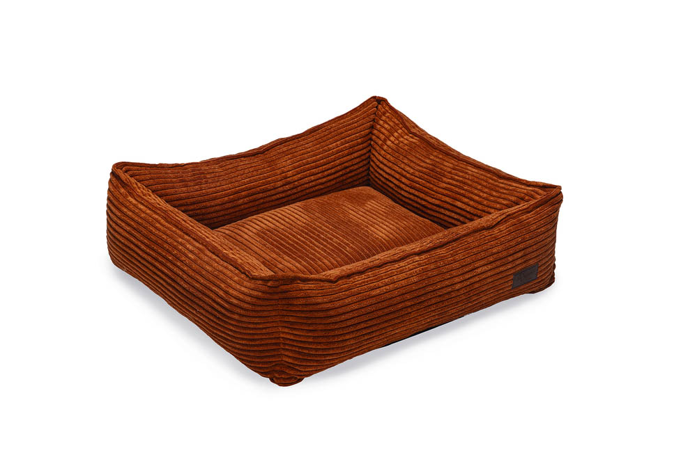 Designed by Lotte Ribbed - Hondenmand - Terracotta - 20x60x65 cm - S