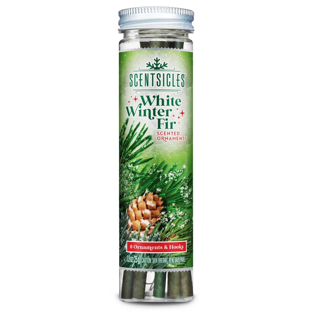 Scentsicles White Winter Fir - Geurstokjes - 6 stuks - 15.24x3.81x3.81 cm - White Winter Fir Scentsicles White Winter Fir - Geurstokjes - 6 stuks - 15.24x3.81x3.81 cm - White Winter Fir