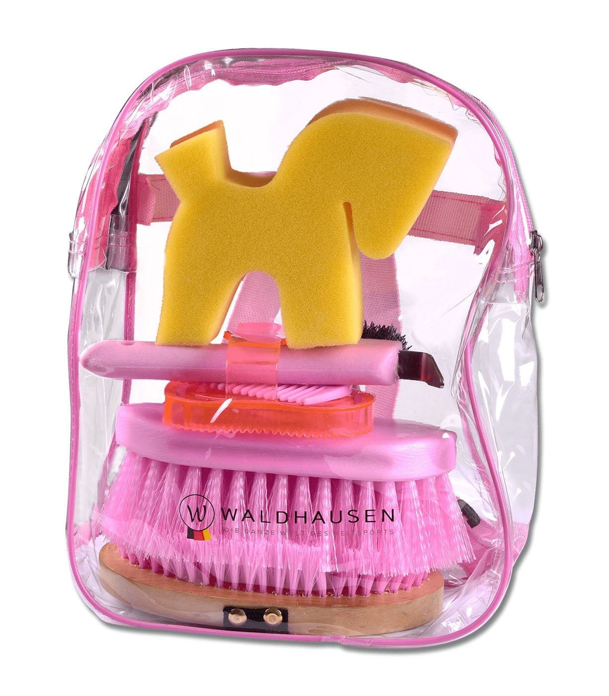Waldhausen Met inhoud - Poetstas - Roze - 28x23x9 cm