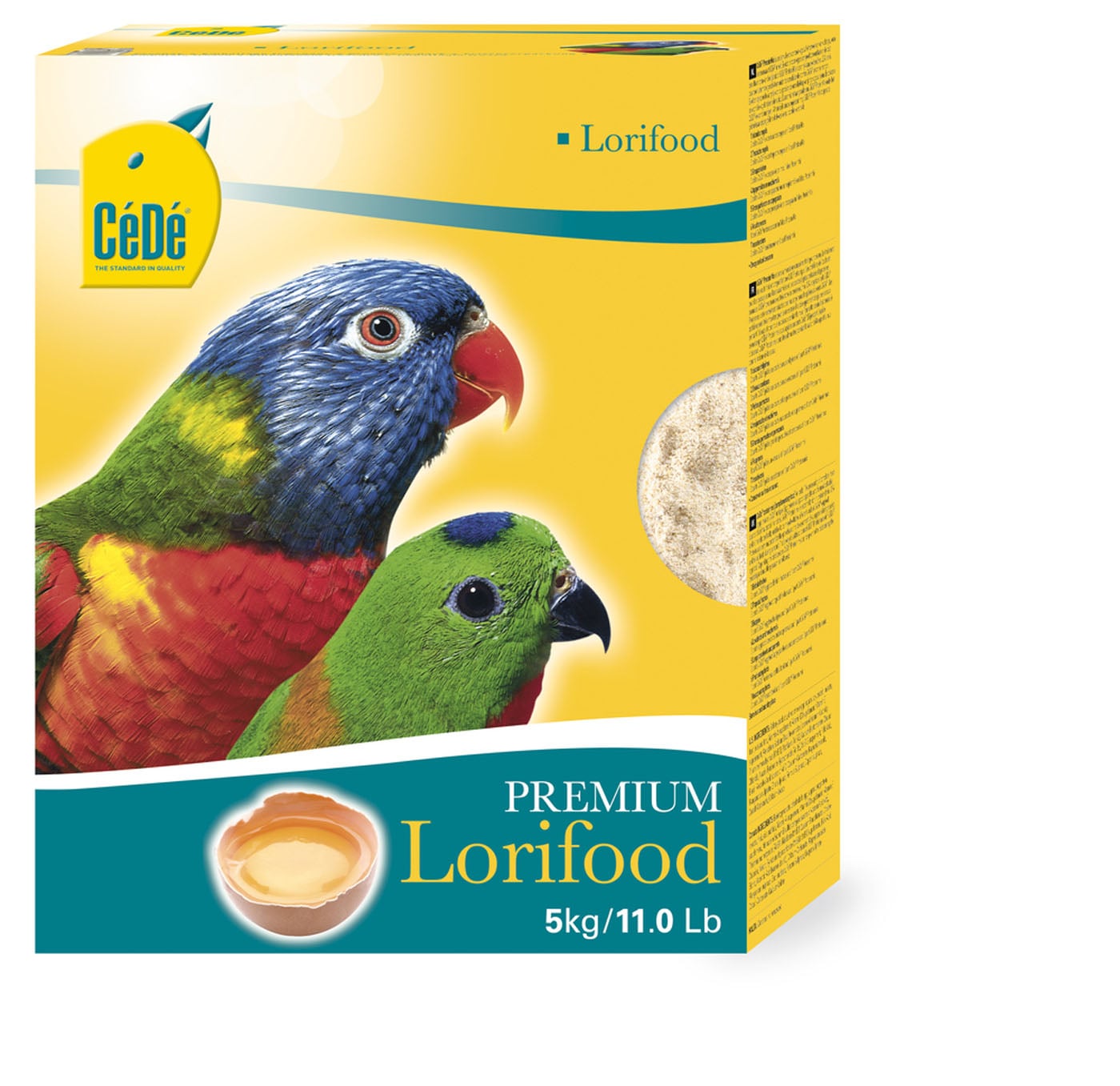 Cede Eivoer Lori - Vogelvoer - 5 Kilogram - Volledig voer