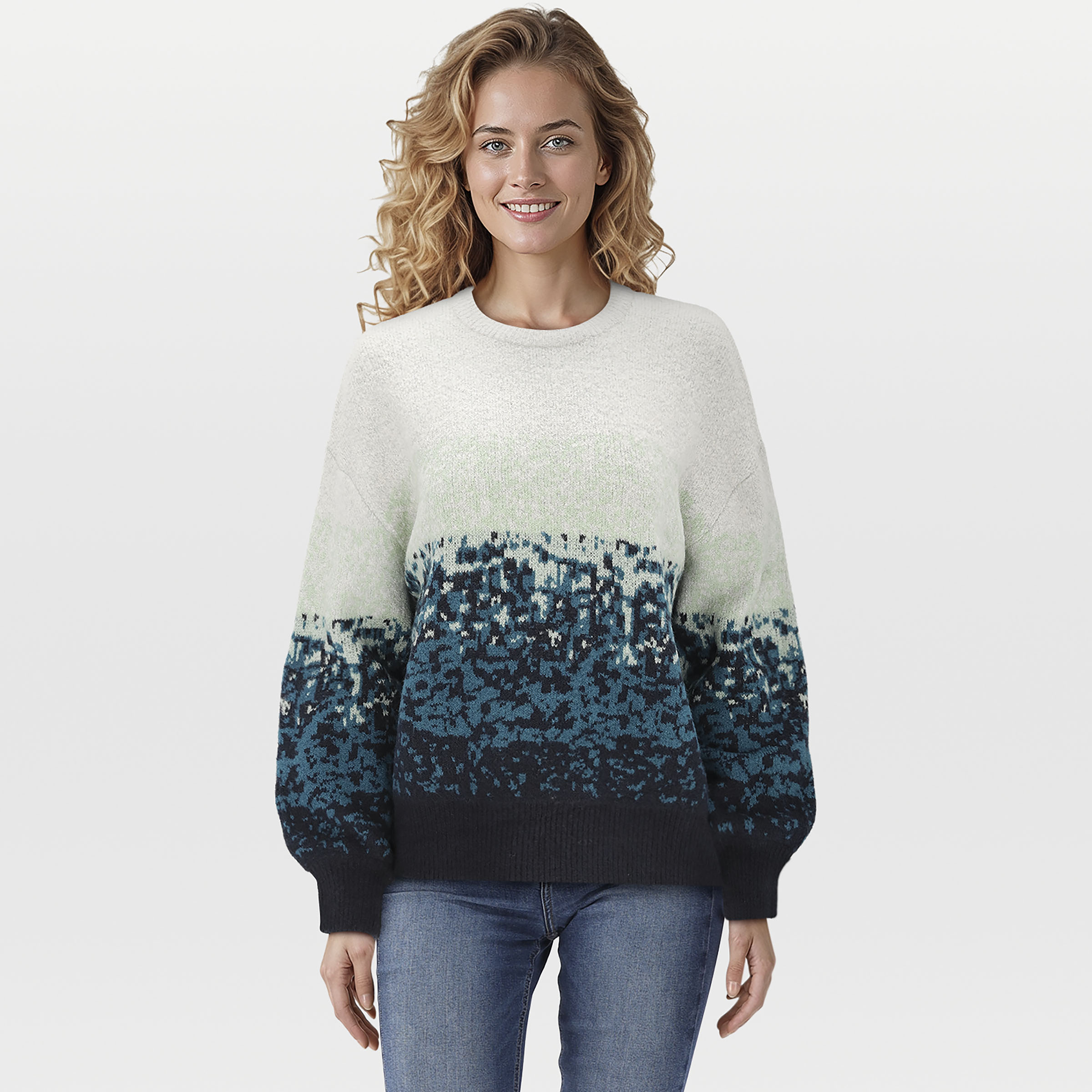 Veleste Hanna - Trui - Blauw - 36