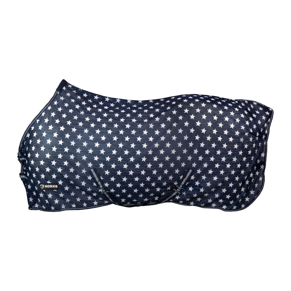 Horka Ster - Vliegendeken - Blauw - 125/175