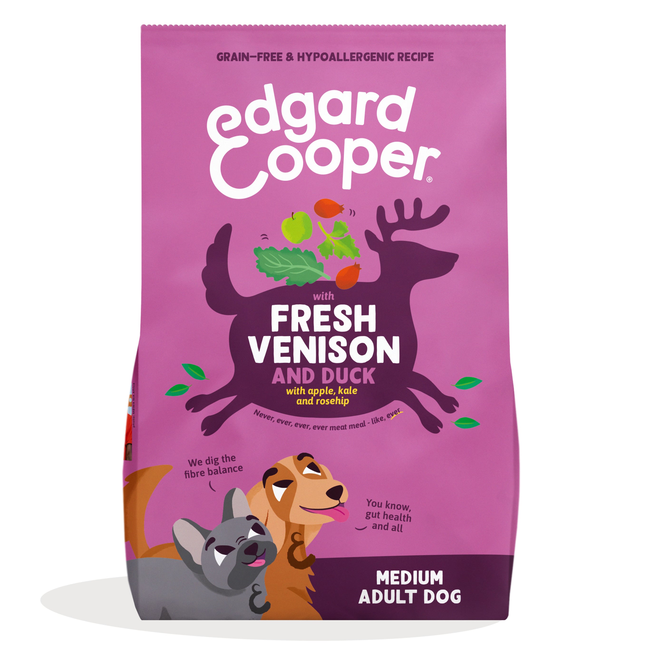 Edgard & Cooper Adult - Hondenvoer - 2.5 Kilogram - eend, hert
