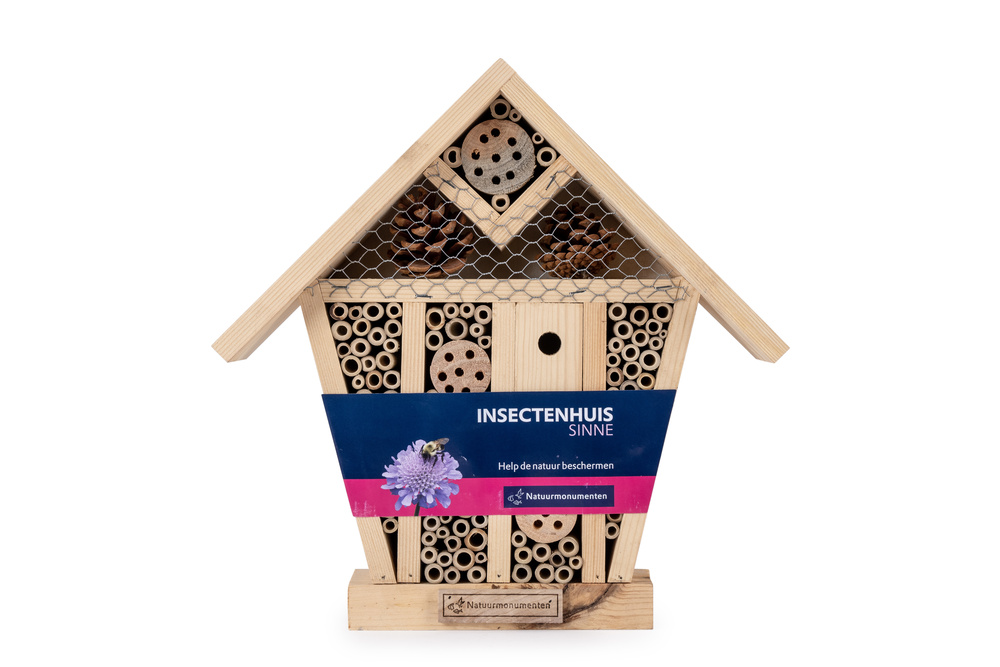 Natuurmonumenten Sinne -Insectenhotel - Hout