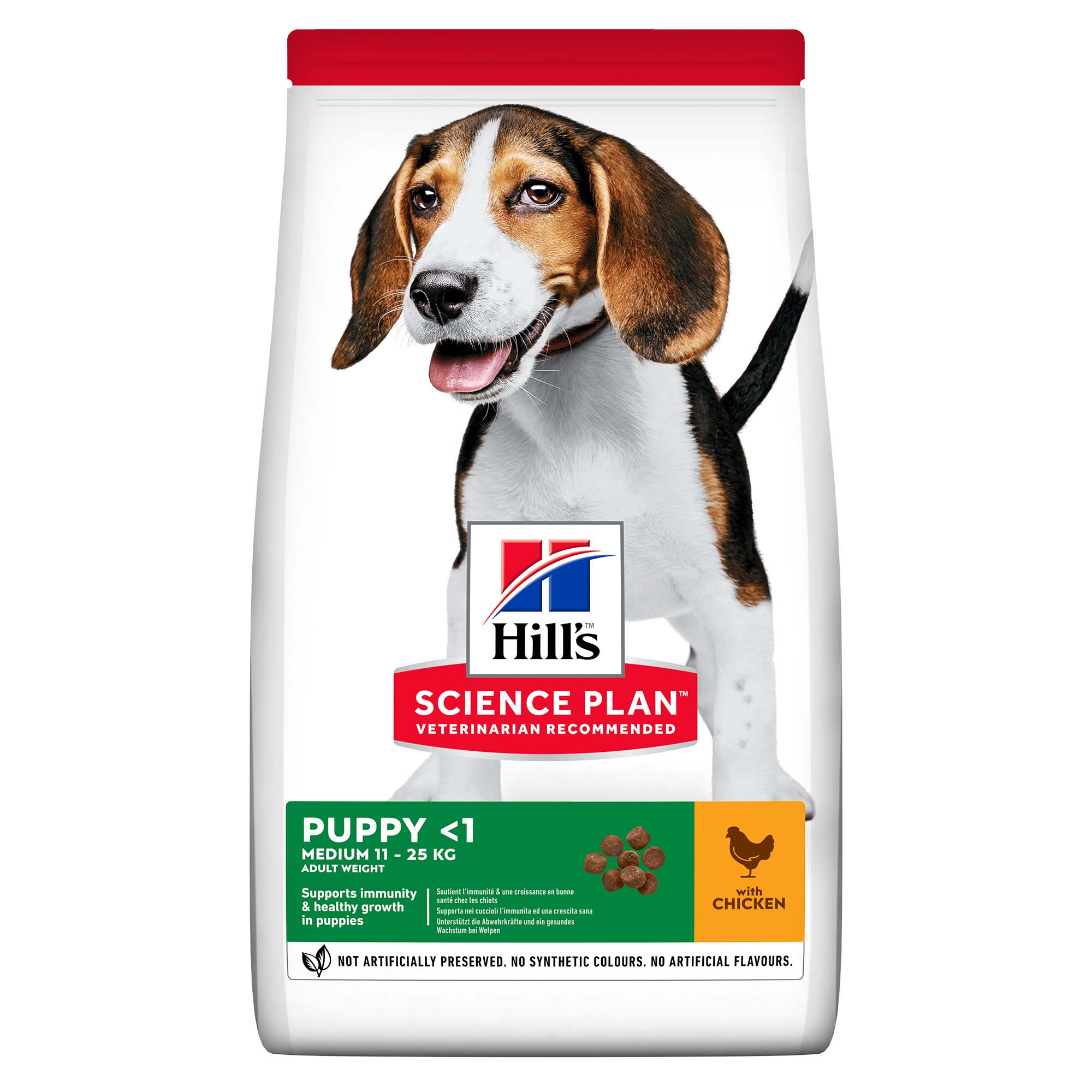 Hill's Science Plan Puppy Medium - Hondenvoer - 2.5 Kilogram - kip