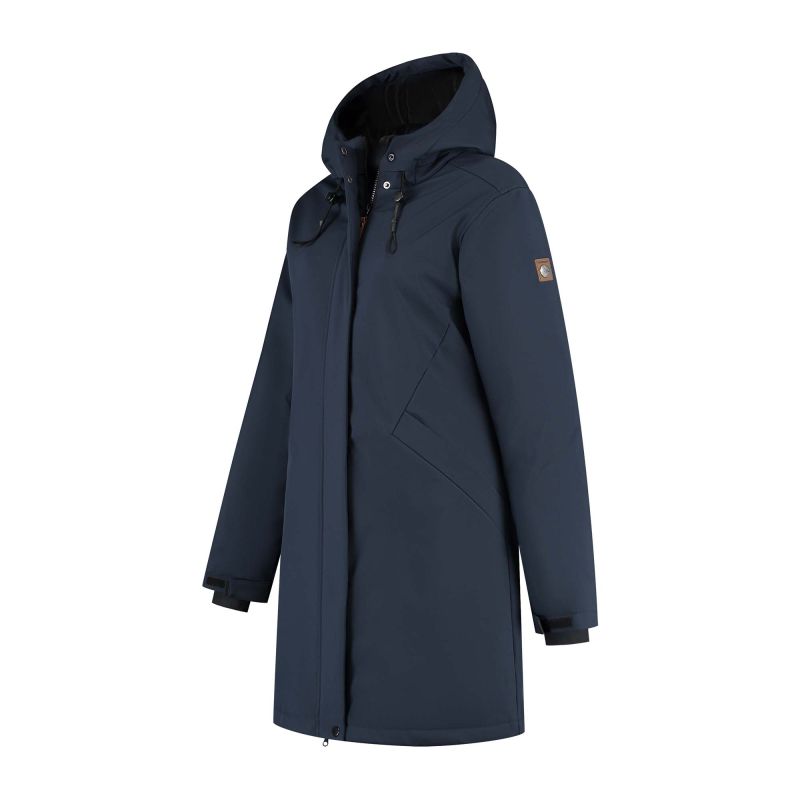 Travelin Elina - Softshell jas - Blauw - M