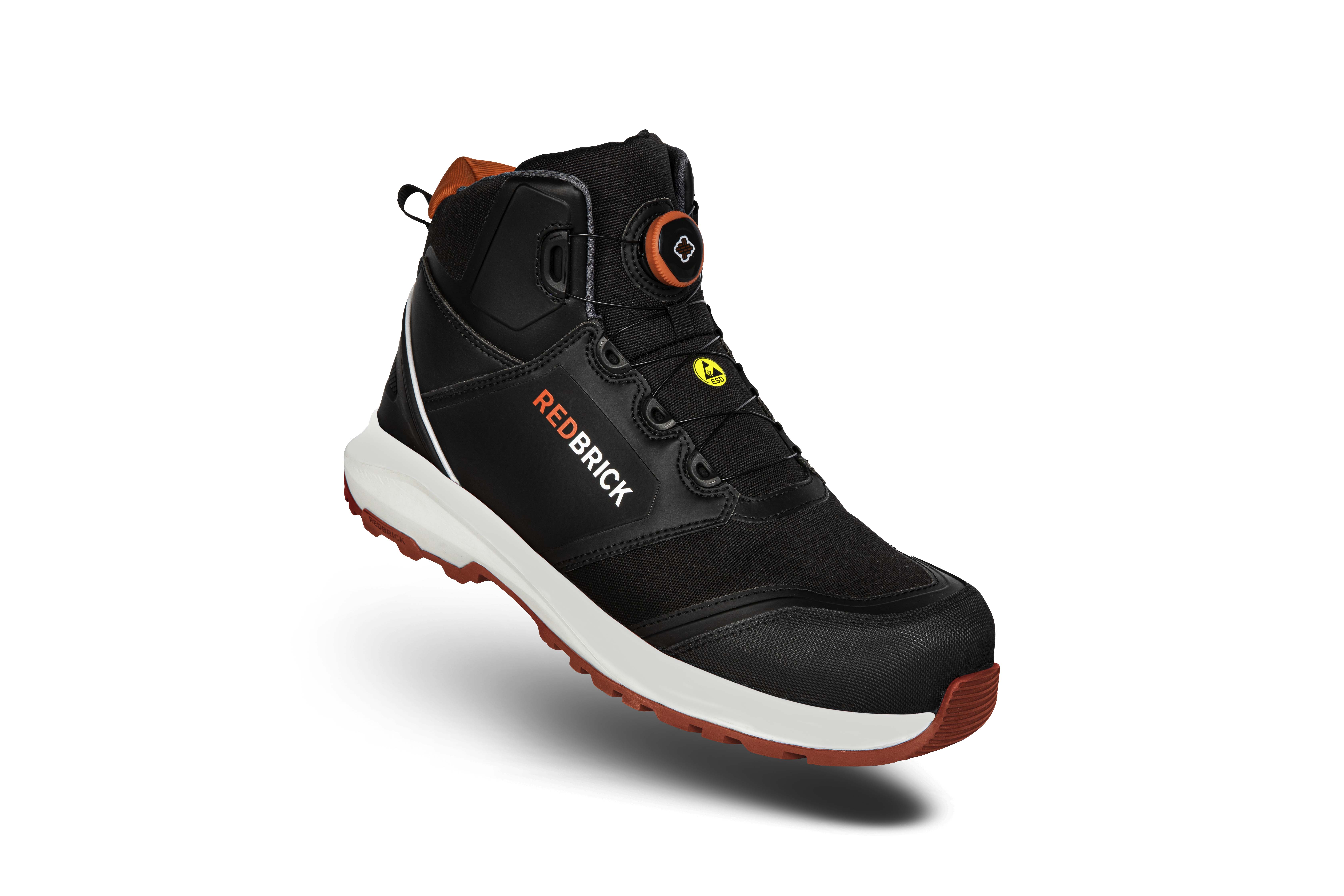 Redbrick Pulse Speedlace - Werkschoenen - Zwart - 40