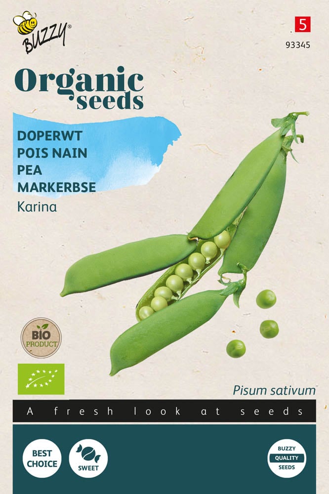 Buzzy Doperwten Pisum sativum Karina - Peulvruchten