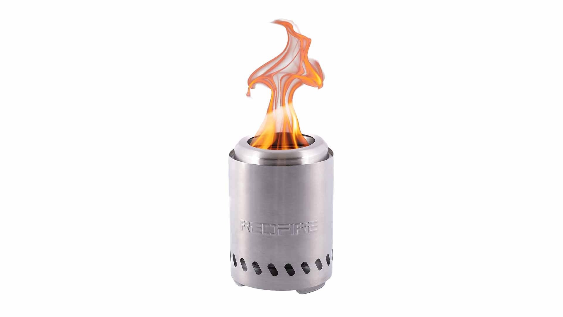 RedFire Volcano Pellet - Tafelhaard S - Rond - RVS - Rvs - 14 cm - S