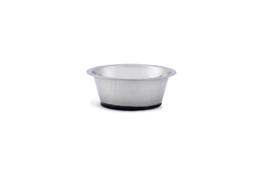 Beeztees Voer of drinkbak - Zilver - 16 cm