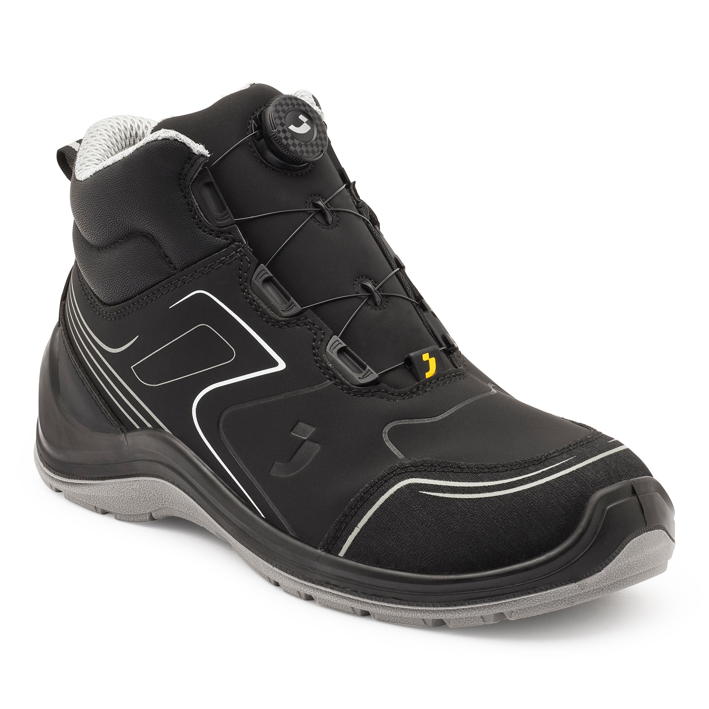 Safety Jogger Flow SI04 Mid - Werkschoenen - Zwart - 35