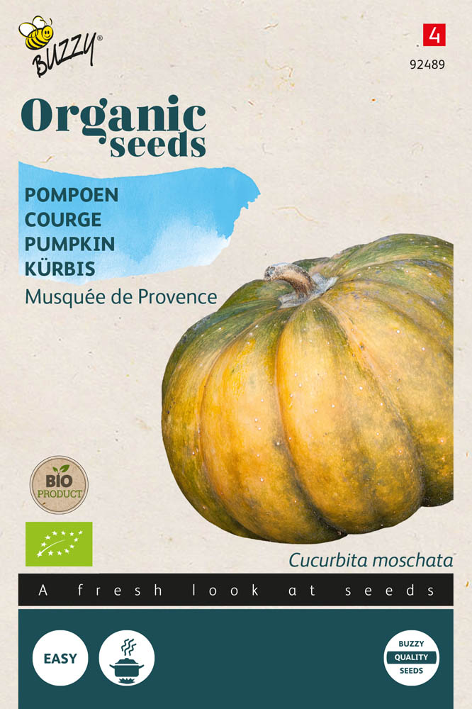 Organic Pompoen Musquee de Provence - Groentezaden