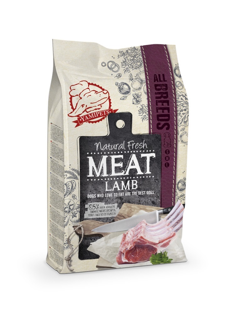 Natural Fresh Meat Adult - Hondenvoer - 12 Kilogram - Lam & rijst