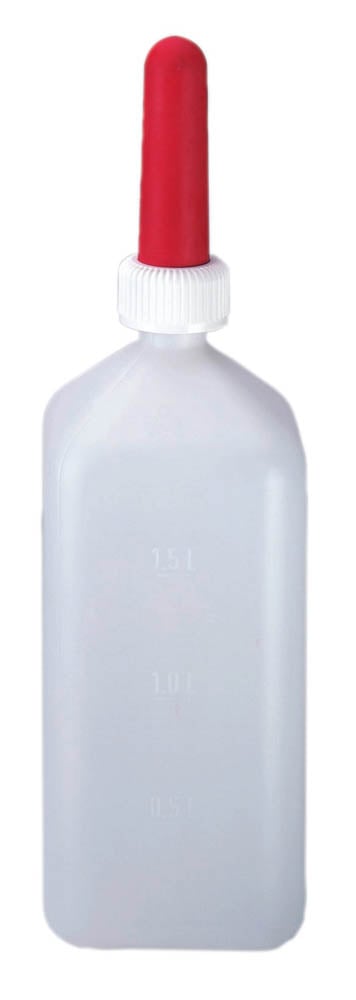 Kerbl Compleet - Kalverenmelkfles - Transparant - 2 Liter Kerbl Compleet - Kalverenmelkfles - Transparant - 2 Liter