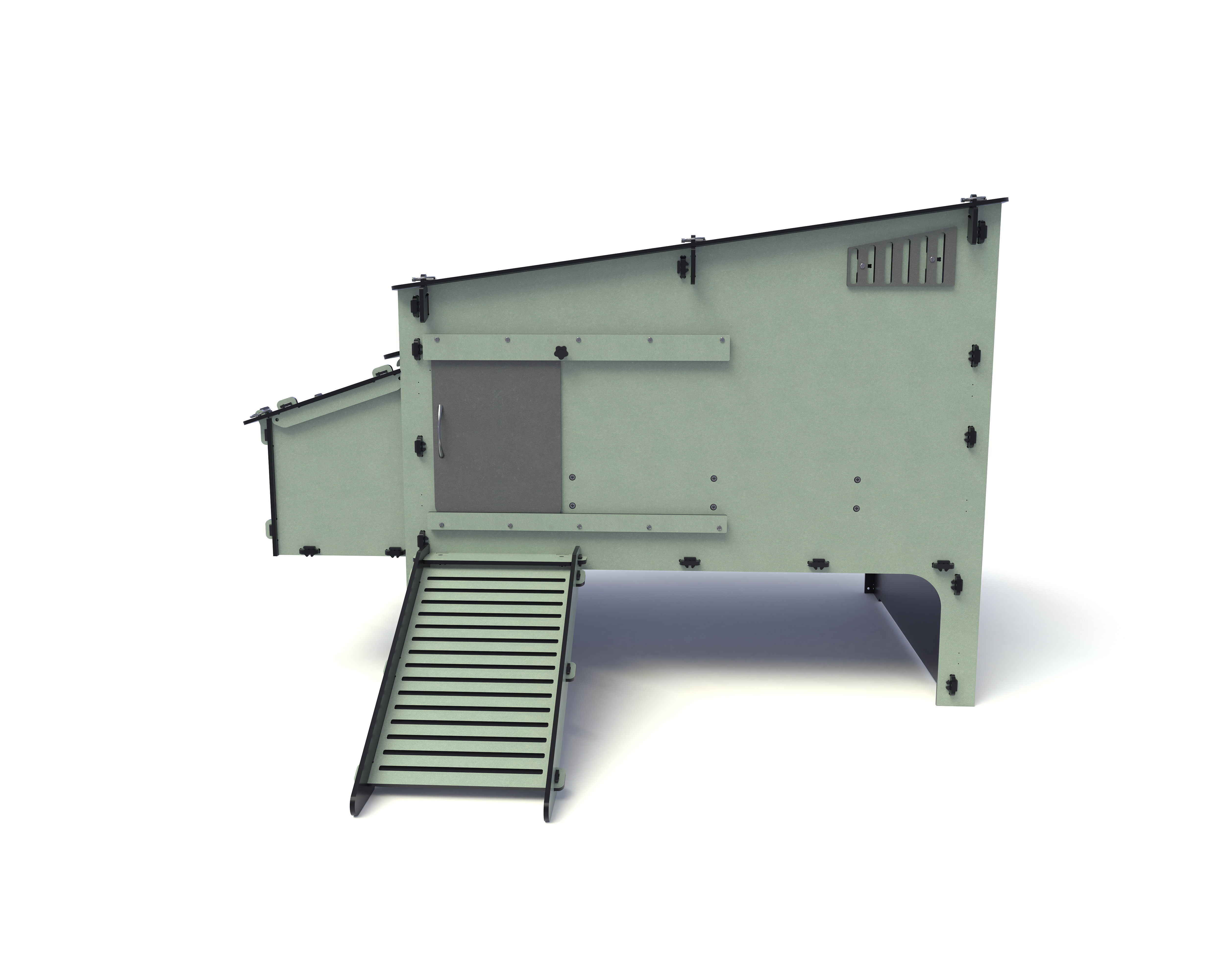 Nestera Aspen - 10 kippen - Kippenhok - Groen - XL Nestera Aspen - 10 kippen - Kippenhok - Groen - XL