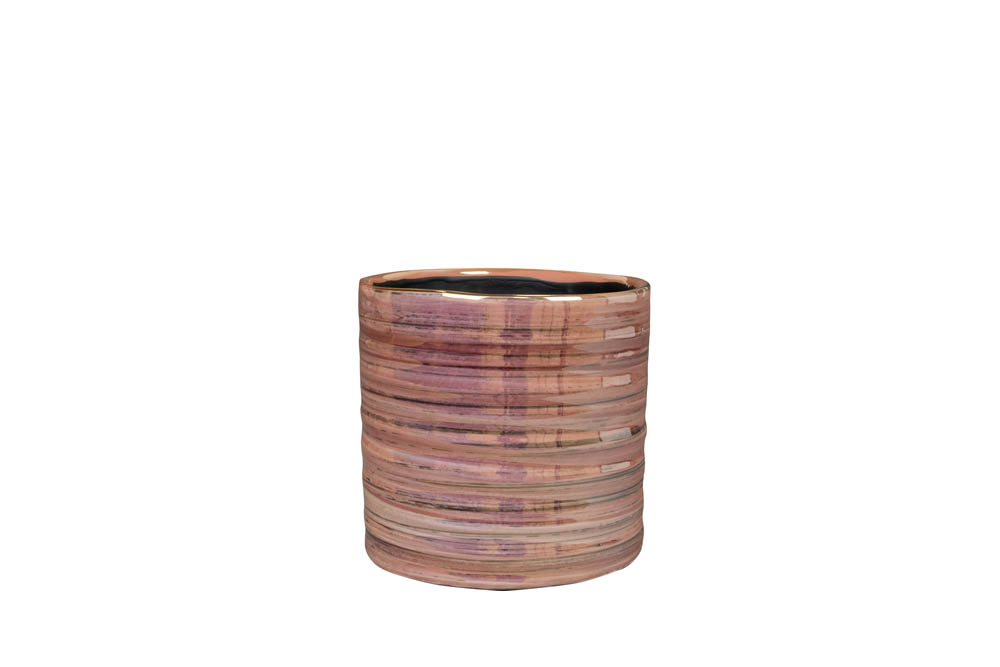 TS COLLECTION Didi - Bloempot - Roze - 14 cm