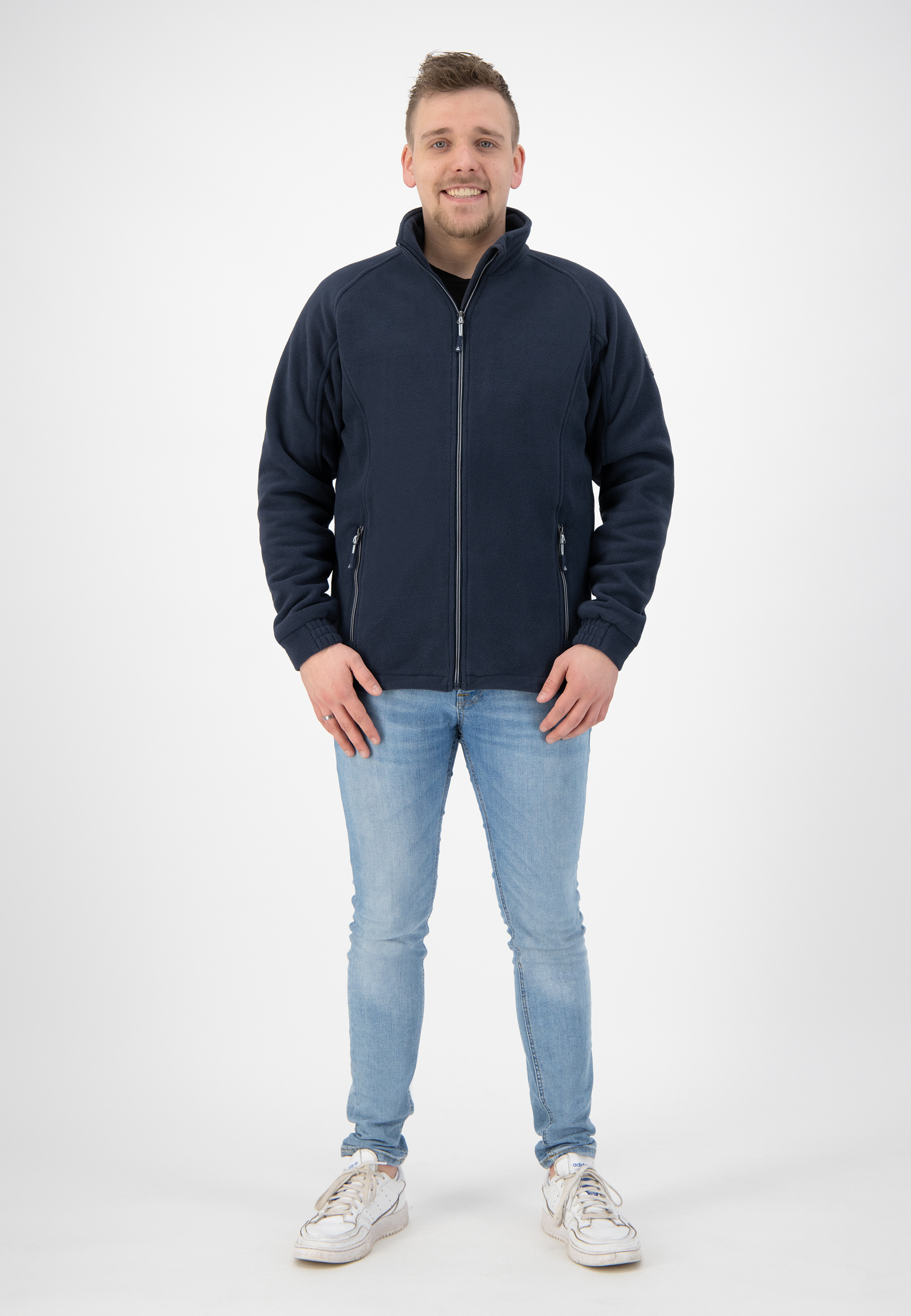 Kjelvik Fjord - Fleece vest - Donkerblauw - S