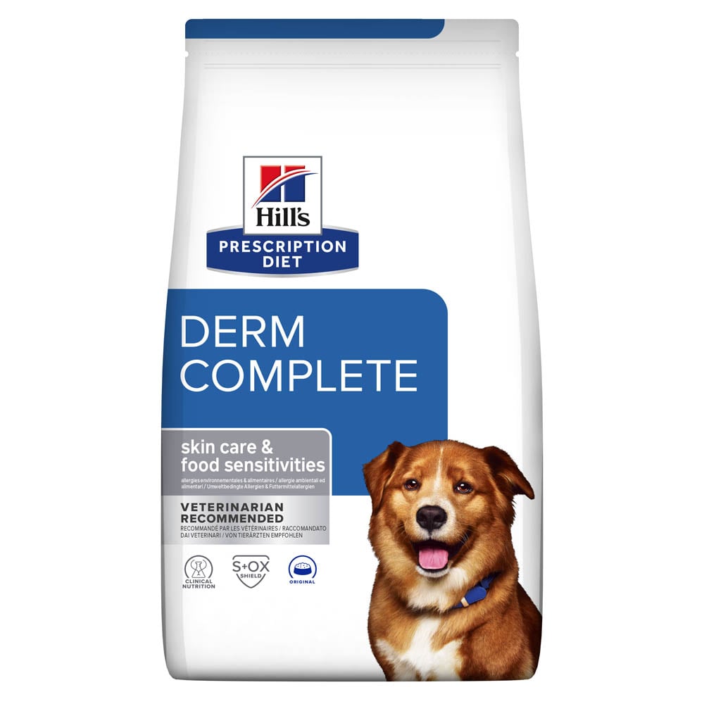 Hill's Prescription Diet Derm Complete - Hondenvoer - 4 Kilogram - kip