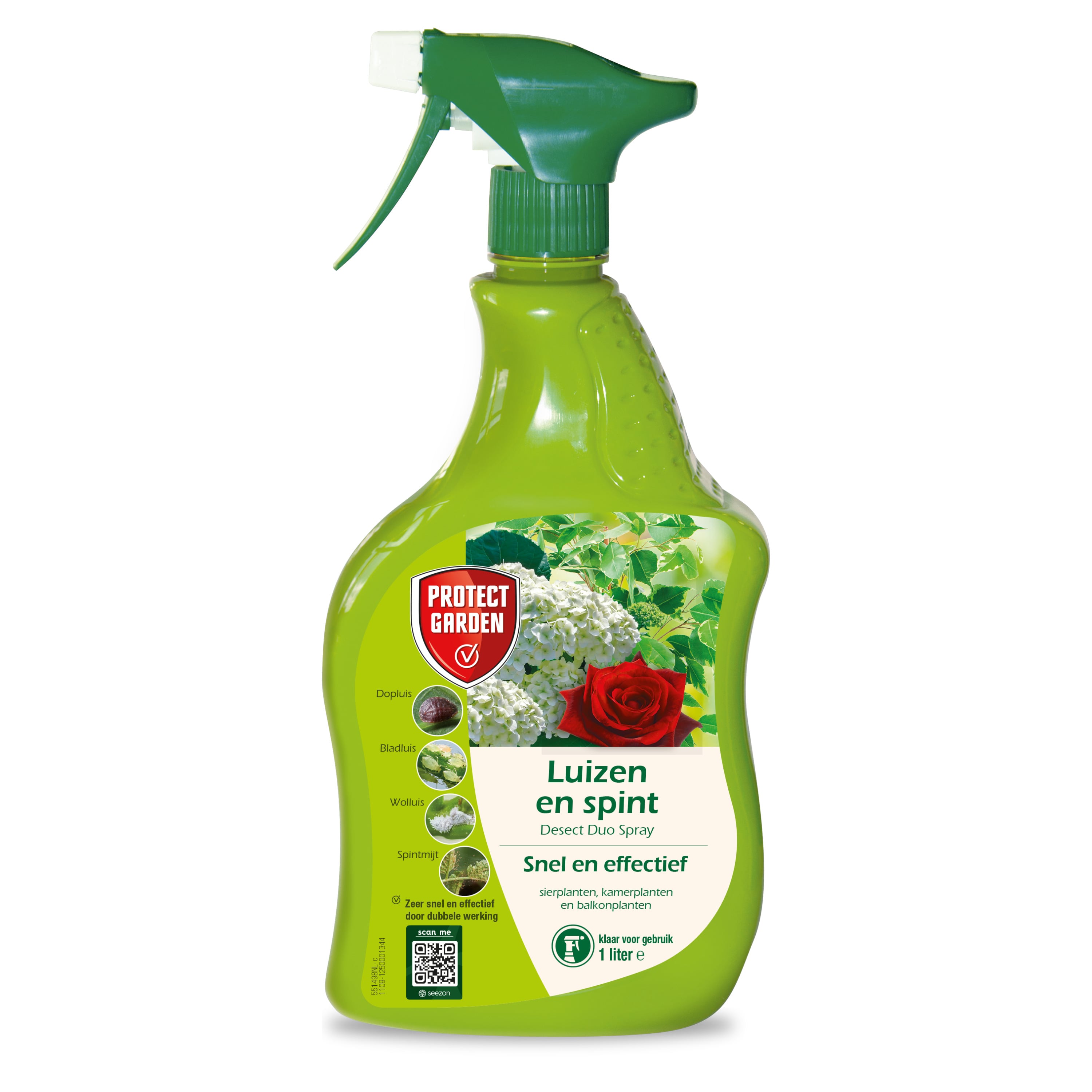Protect Garden Desect Duo Spray - Tegen luizen en spint - 1 Liter