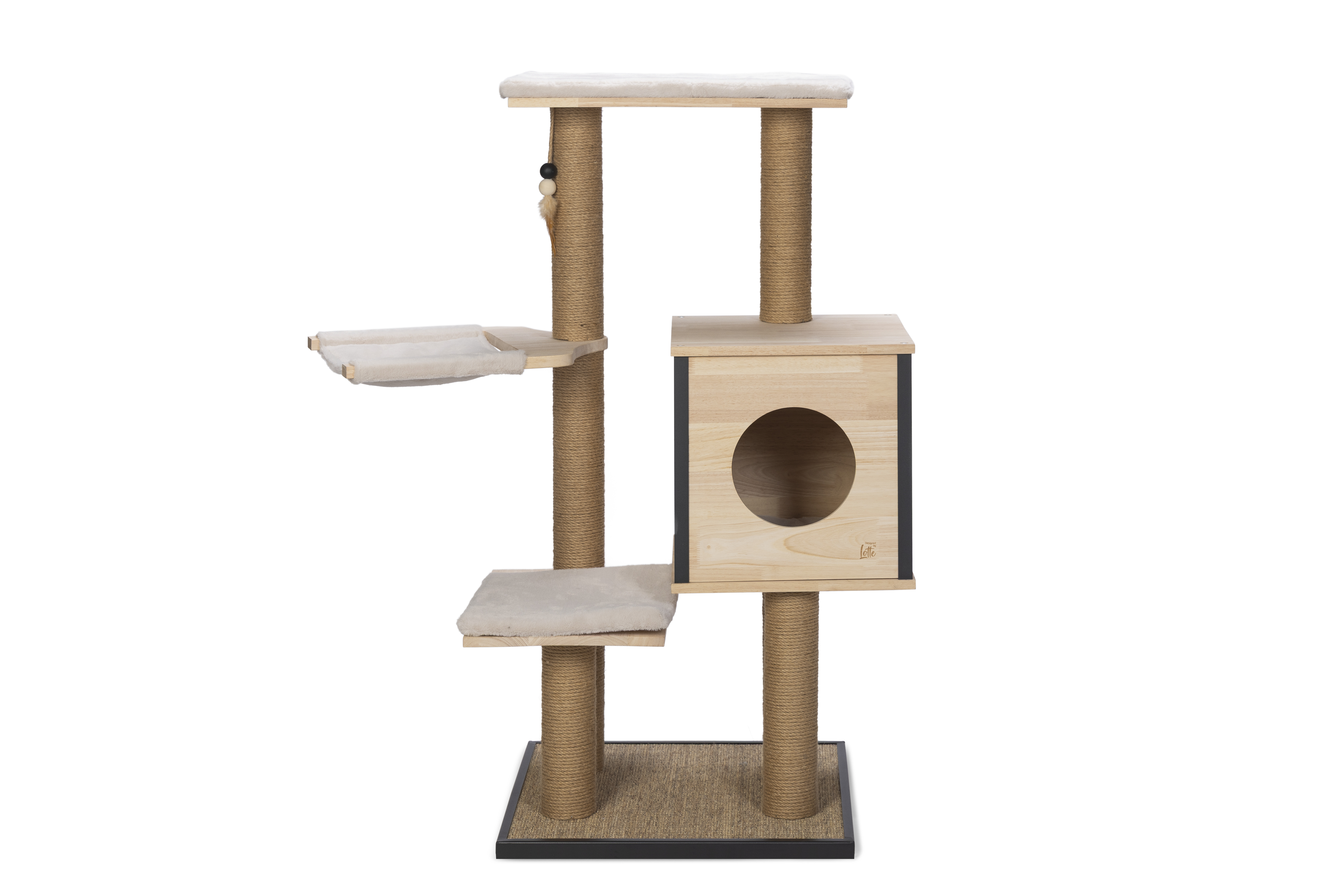 Designed by Lotte Nela - Krabmeubel - Bruin - 124x56x56 cm