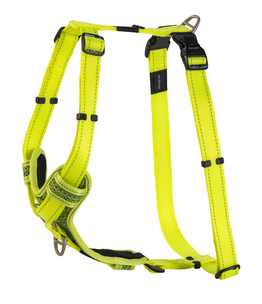 Rogz Utility Control - Hondentuig - geel - 60 tot 100 cm