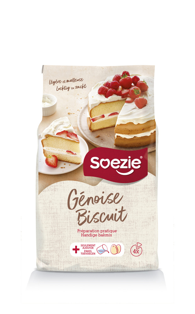 Soezie Mix voor biscuit - Bakmixen - 1 Kilogram