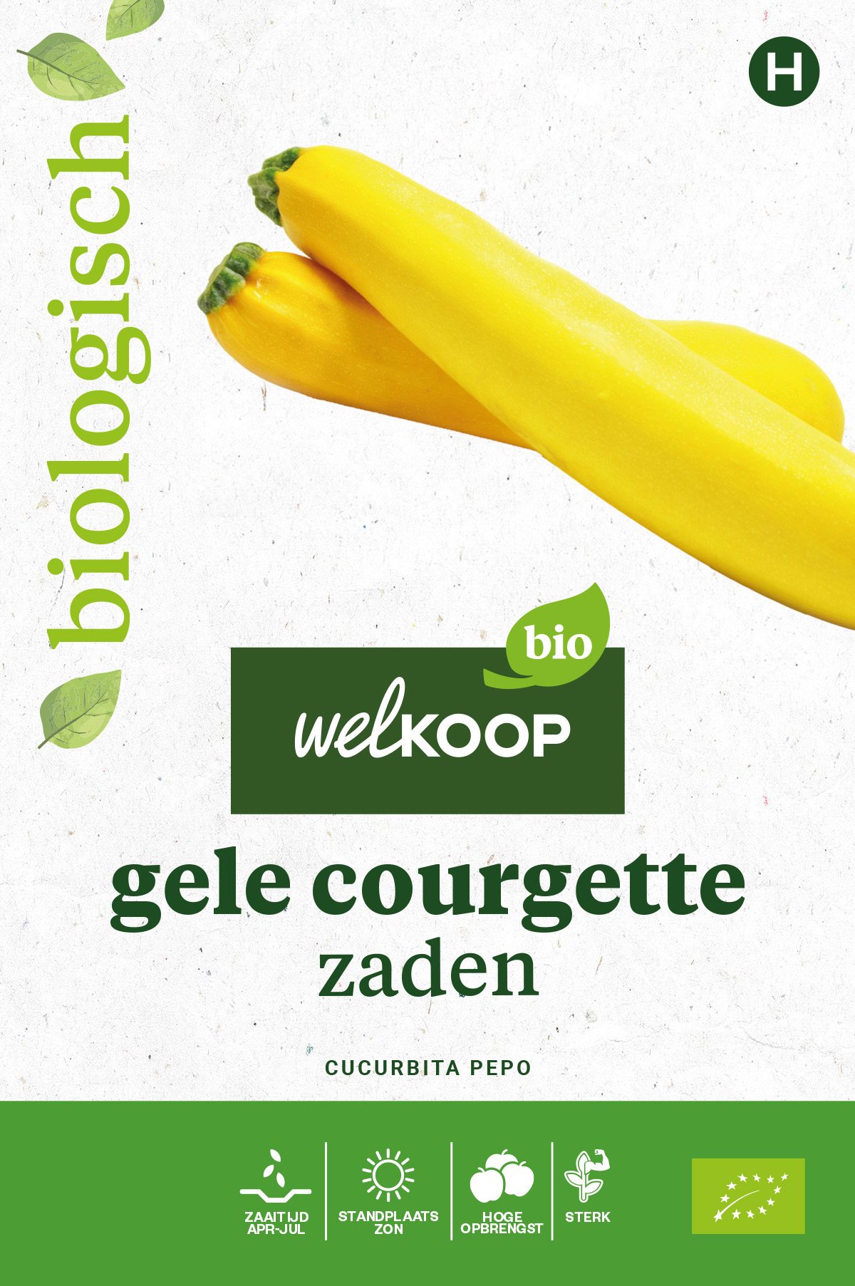Welkoop Bio - Gele Courgette Zaden