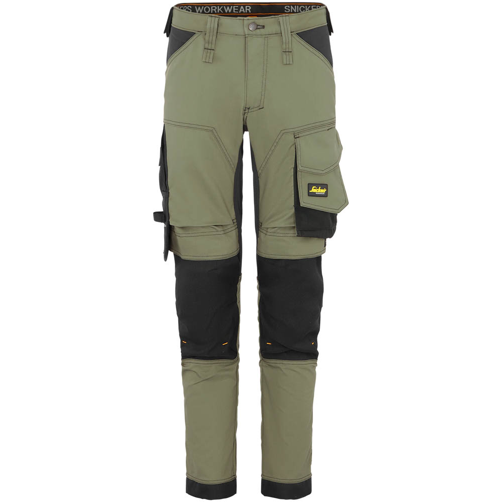 Snickers AllroundWork 6341 - Werkbroek stretch - Khaki - 50 - 82 Snickers AllroundWork 6341 - Werkbroek stretch - Khaki - 50 - 82