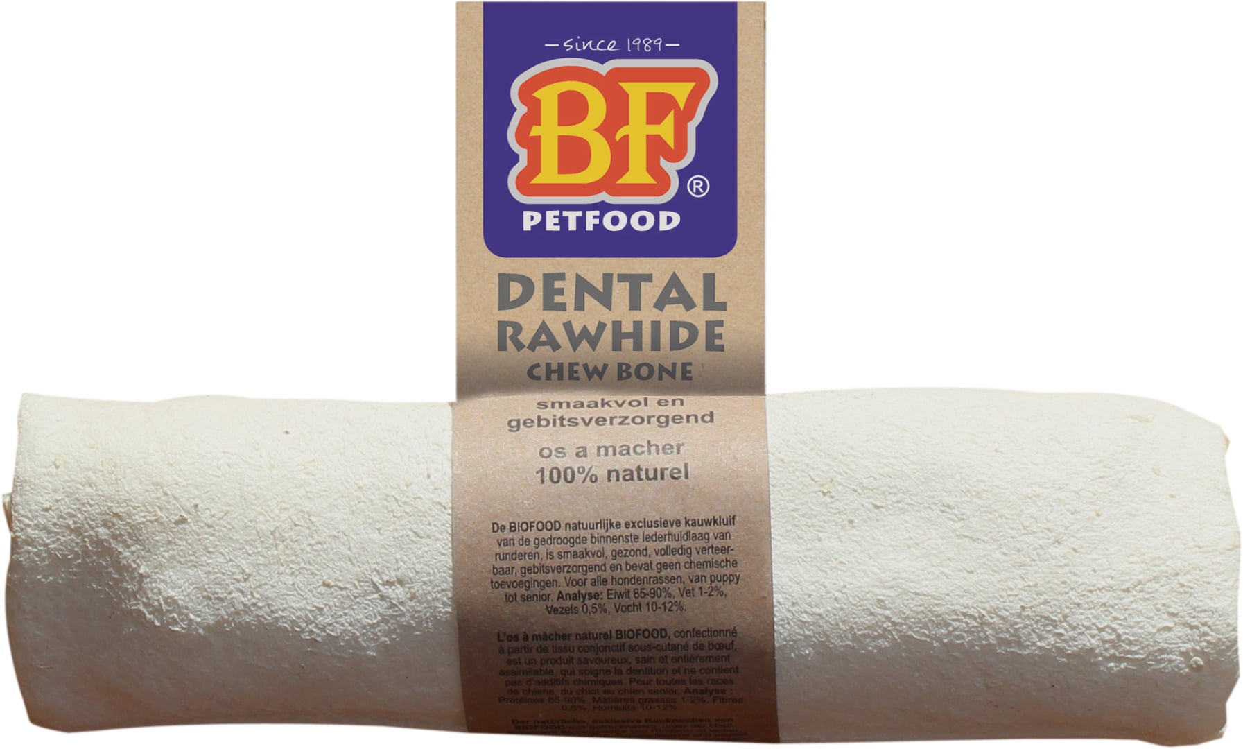 BF Petfood Kauwrol Dental - Hondensnack - 1 Stuks - dental - M