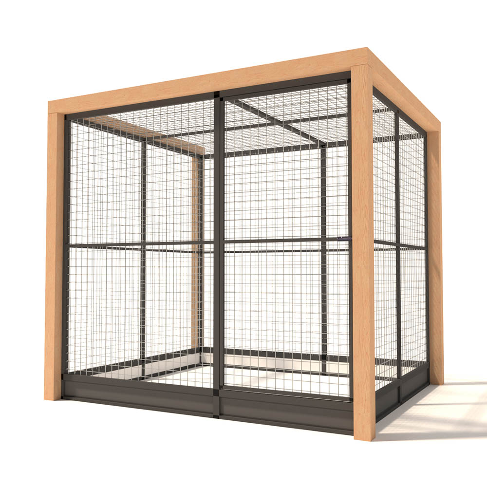 Glorenza Valentijn - Kattenren - Antraciet - 202x190x224 cm