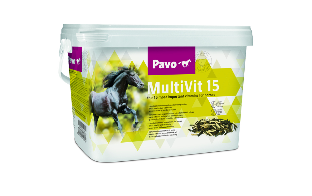 Pavo Multivit 15 - Supplement - 3 Kilogram - Emmer