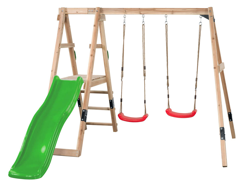 Swing King Ava - Speeltoestel - 48 Kilogram - Appelgroen - Hout