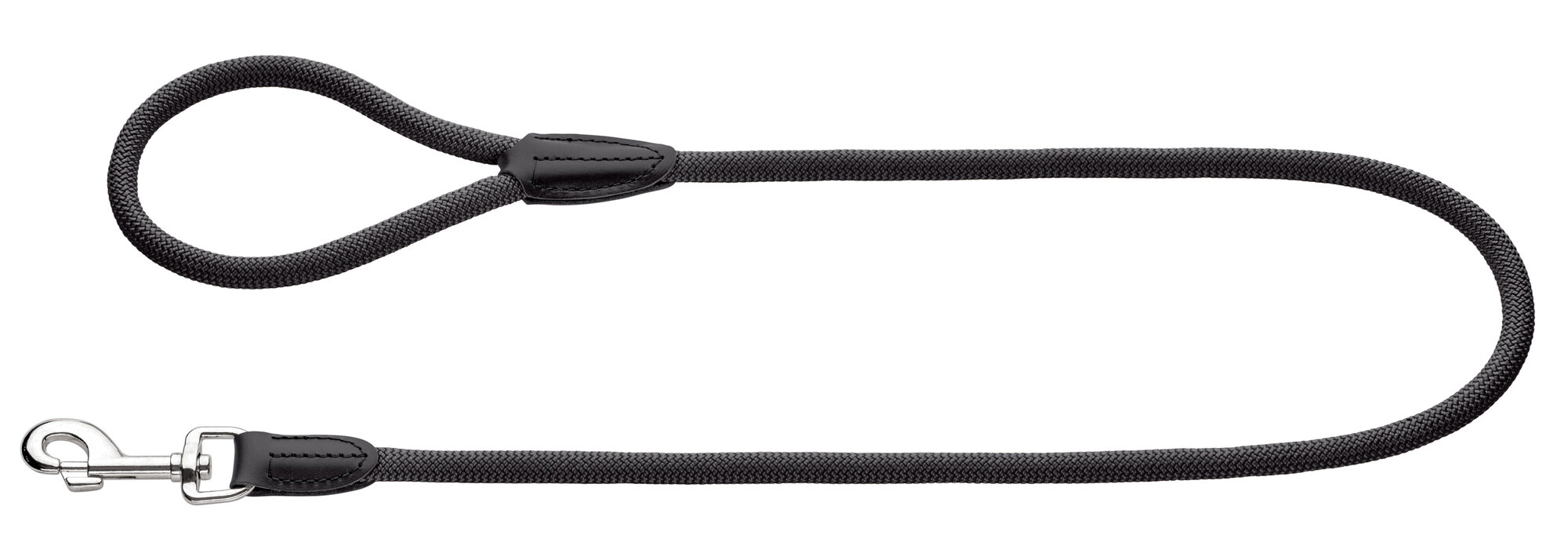 Hunter Freestyle lijn - Hondenriem - Zwart - 0.8 cm - 110 cm