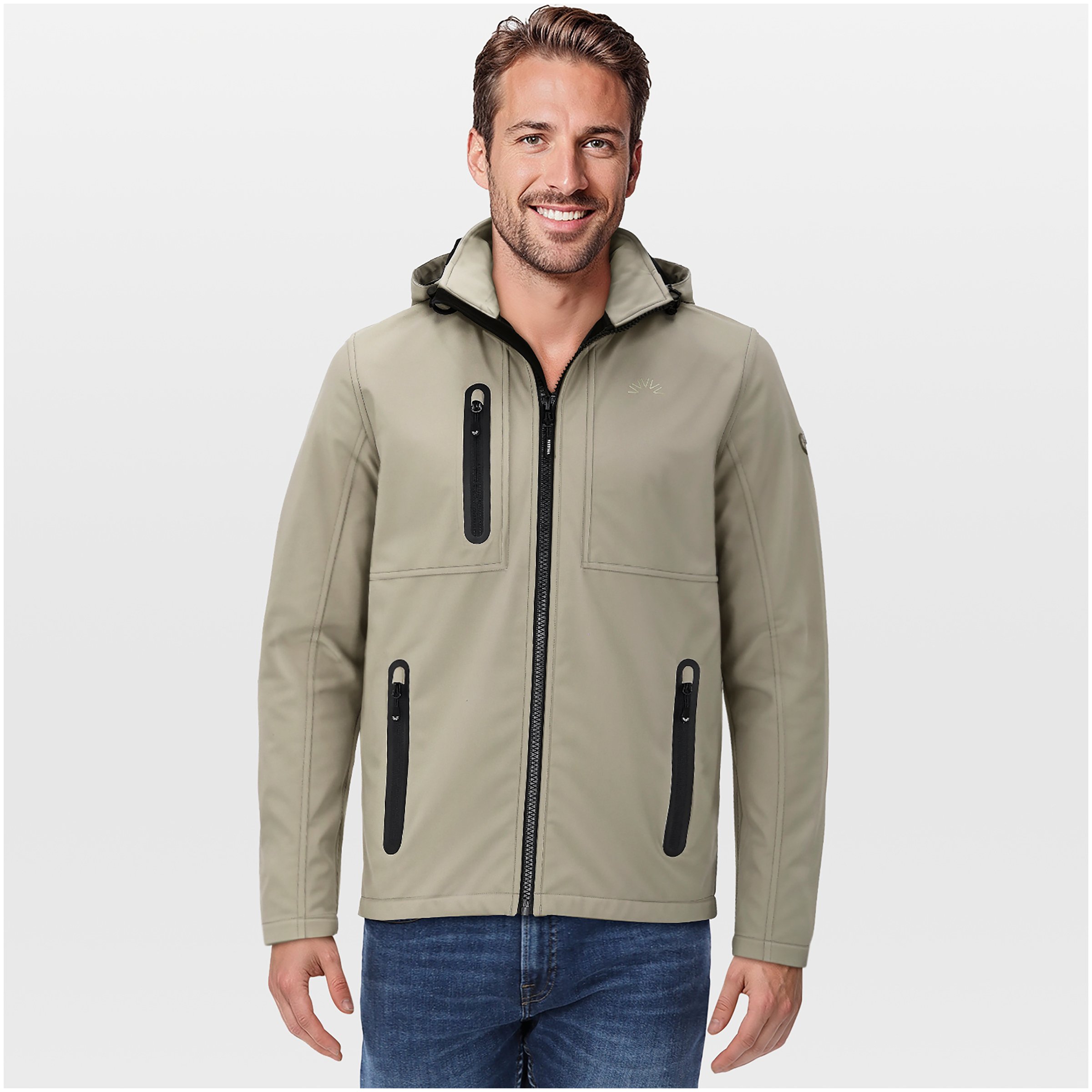 VELESTE Maxim - Softshell jas - Zand - XL