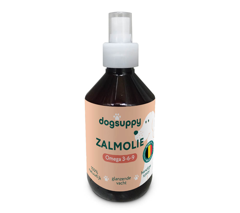 Dogsuppy Omega 3-6-9 - Zalmolie - 100 Milliliter - Zalm