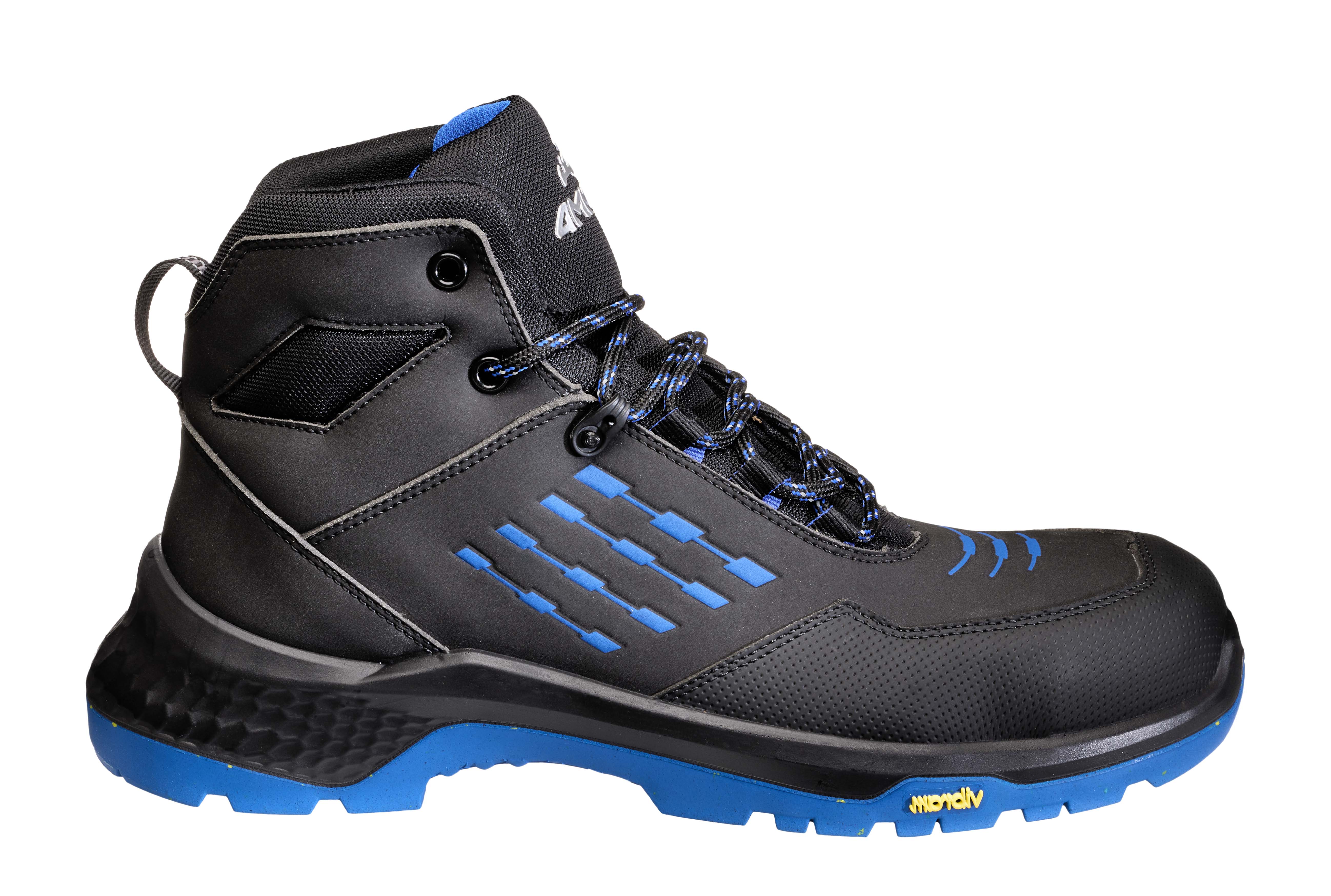 Emma Crossforce X High D - Werkschoenen - Blauw, Zwart - 44
