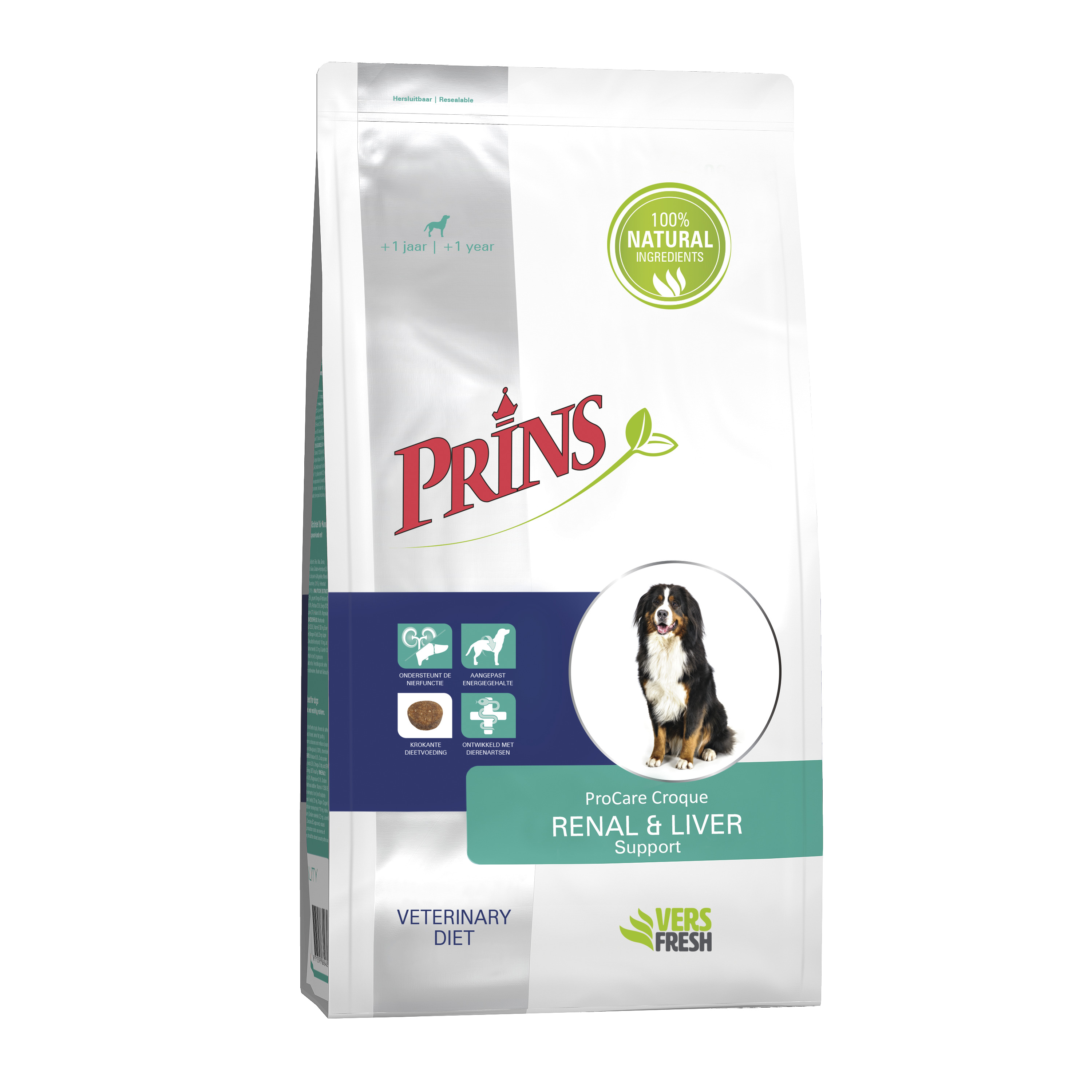 Prins Dieet ProCare Renal & Liver Support - Hondenvoer veterinair - 10 Kilogram - gevogelte Prins Dieet ProCare Renal & Liver Support - Hondenvoer veterinair - 10 Kilogram - gevogelte
