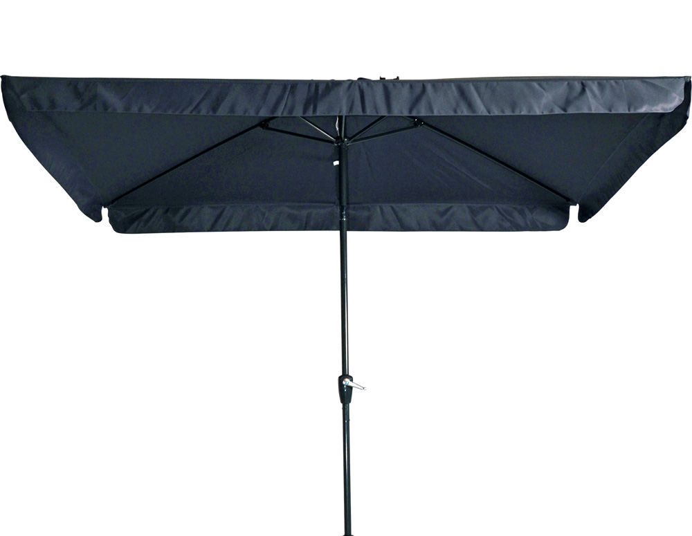 Lesli Living Libra - Parasol - Grijs - 300x300 cm Lesli Living Libra - Parasol - Grijs - 300x300 cm