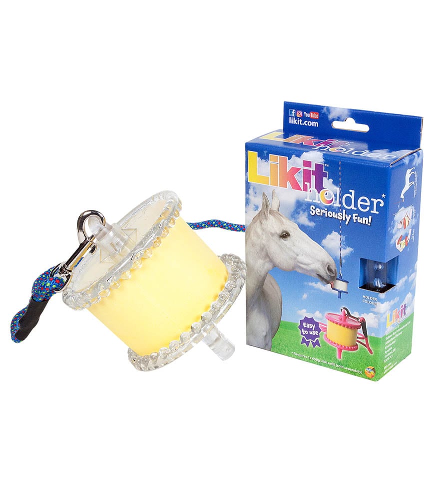 LIKIT - Liksteenhouder - Transparant Glitter