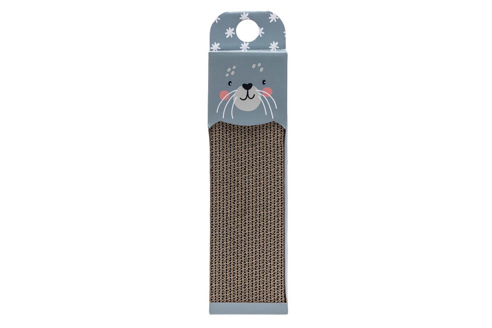 Beeztees Zeehond - Krabplank - Blauw - 1x45x1 cm
