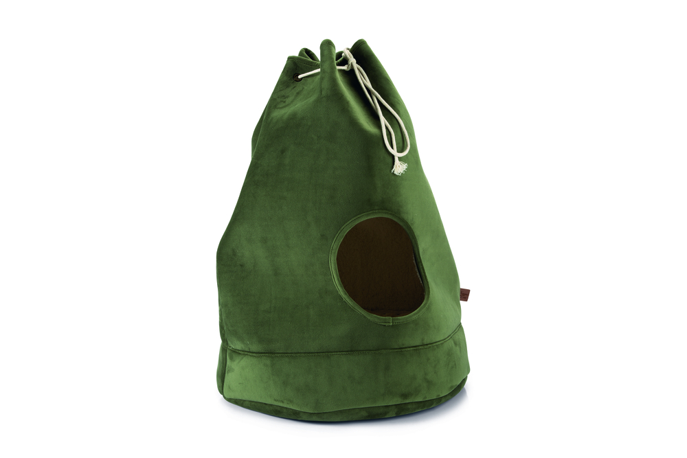 Designed by Lotte Vilar - Kattenhuis - Groen - 60x45x45 cm