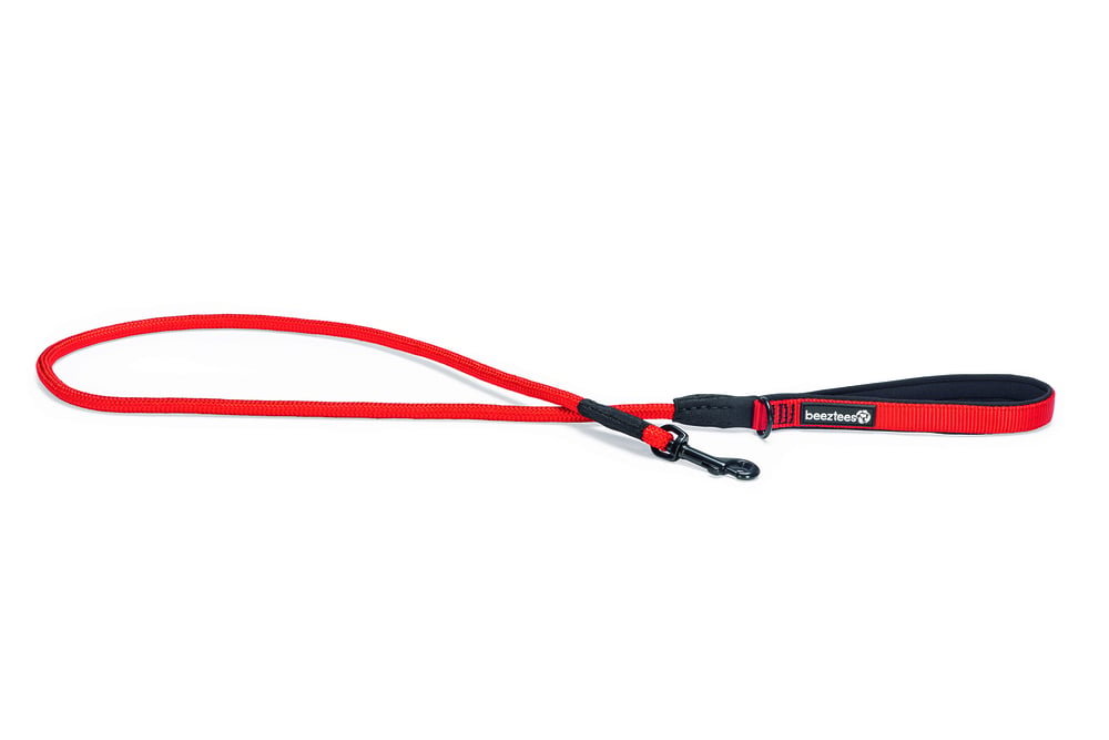 Beeztees Premium Parinca - Hondenriem - rood - Extra small - 1 cm - 120 cm