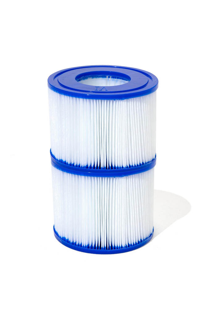 Bestway Lay-Z-Spa - Filter - 2 stuks - Wit - 16x10.6x10.6 cm
