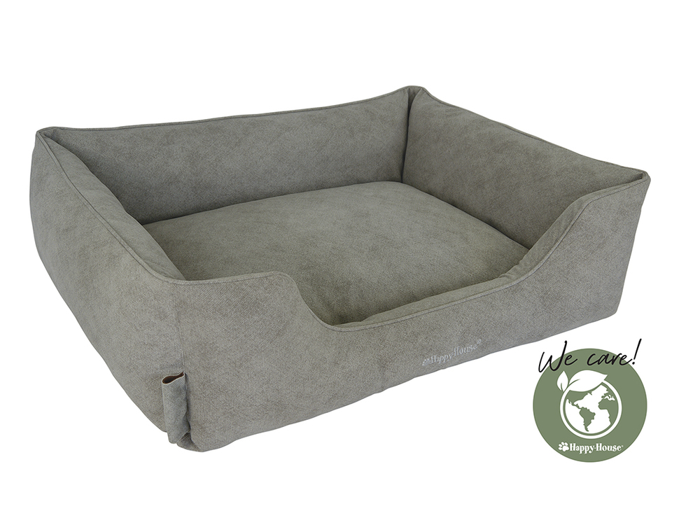 Happy-House Soft Melange Orthopedisch - Hondenmand - Beige/Grijs - 20x55x45 cm - Klein